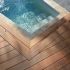 Terrasse piscine en ipé