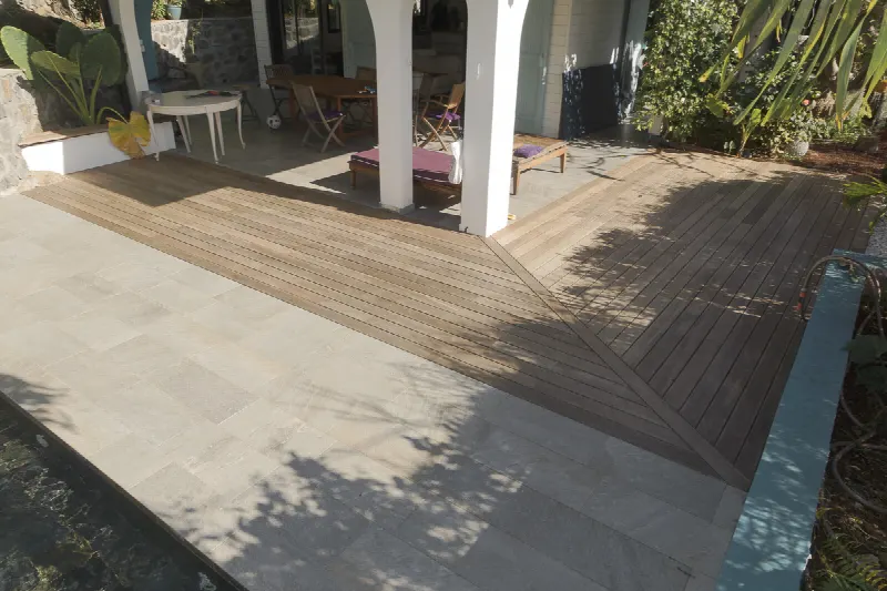 Terrasse en ipé