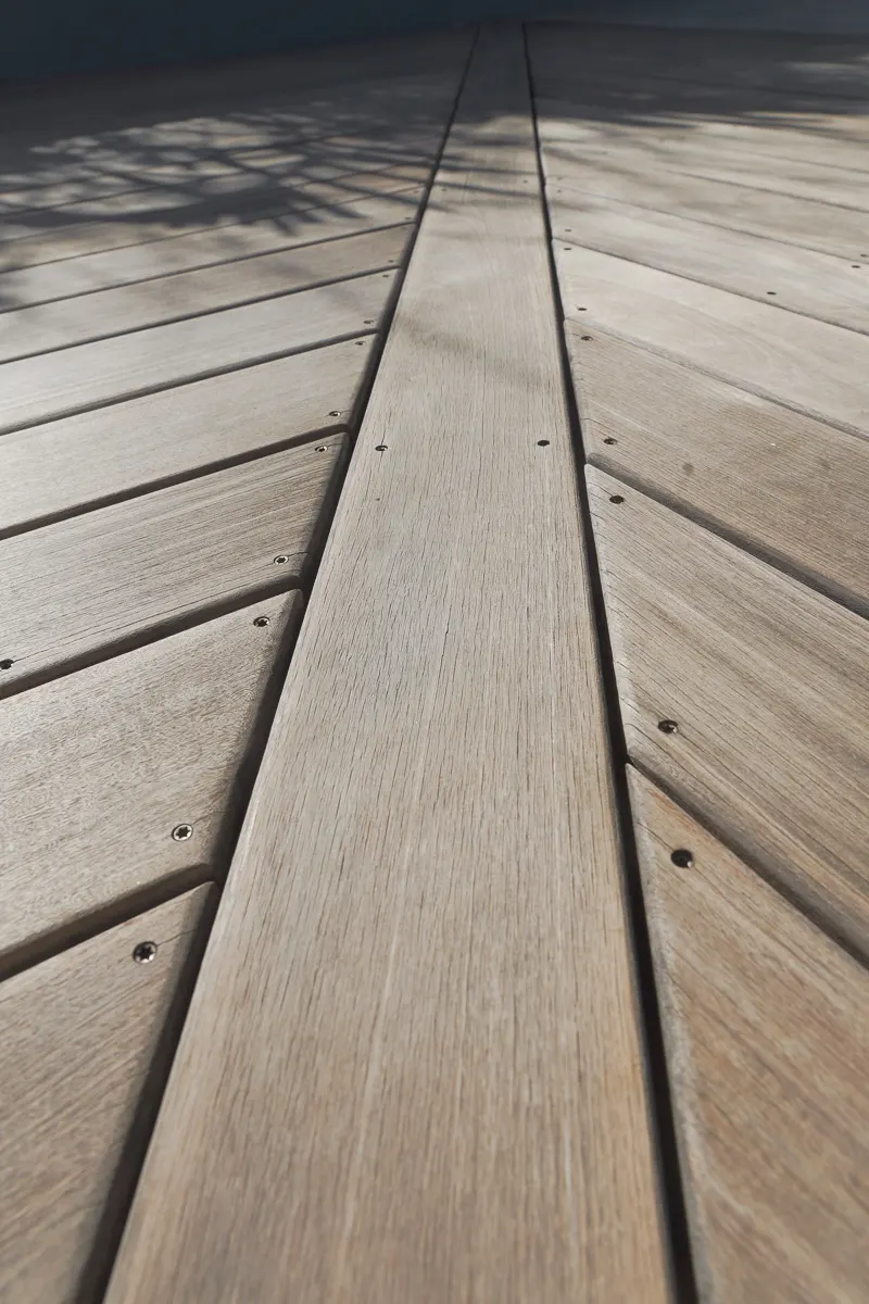Terrasse en ipé