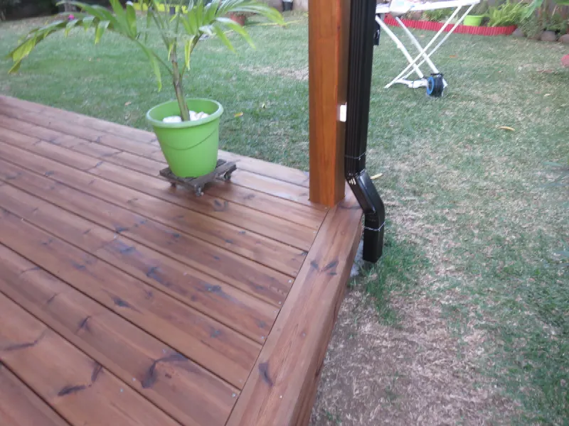 Varangue en pin