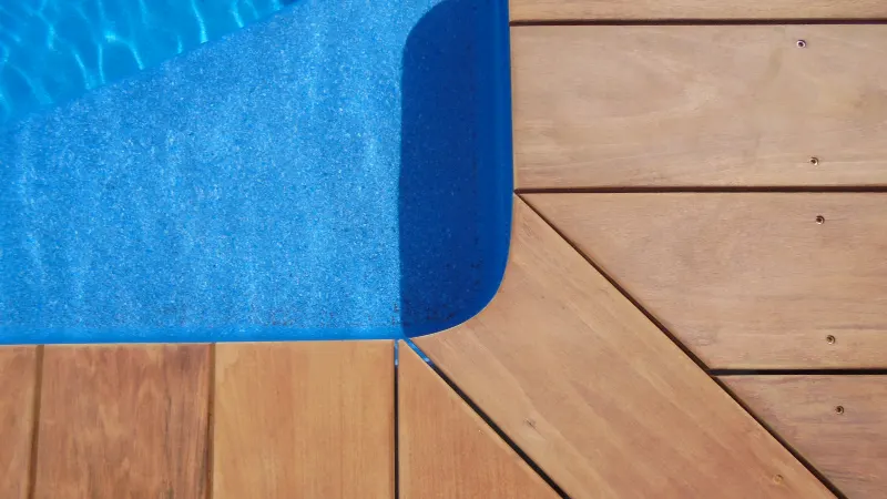 Terrasse de  piscine